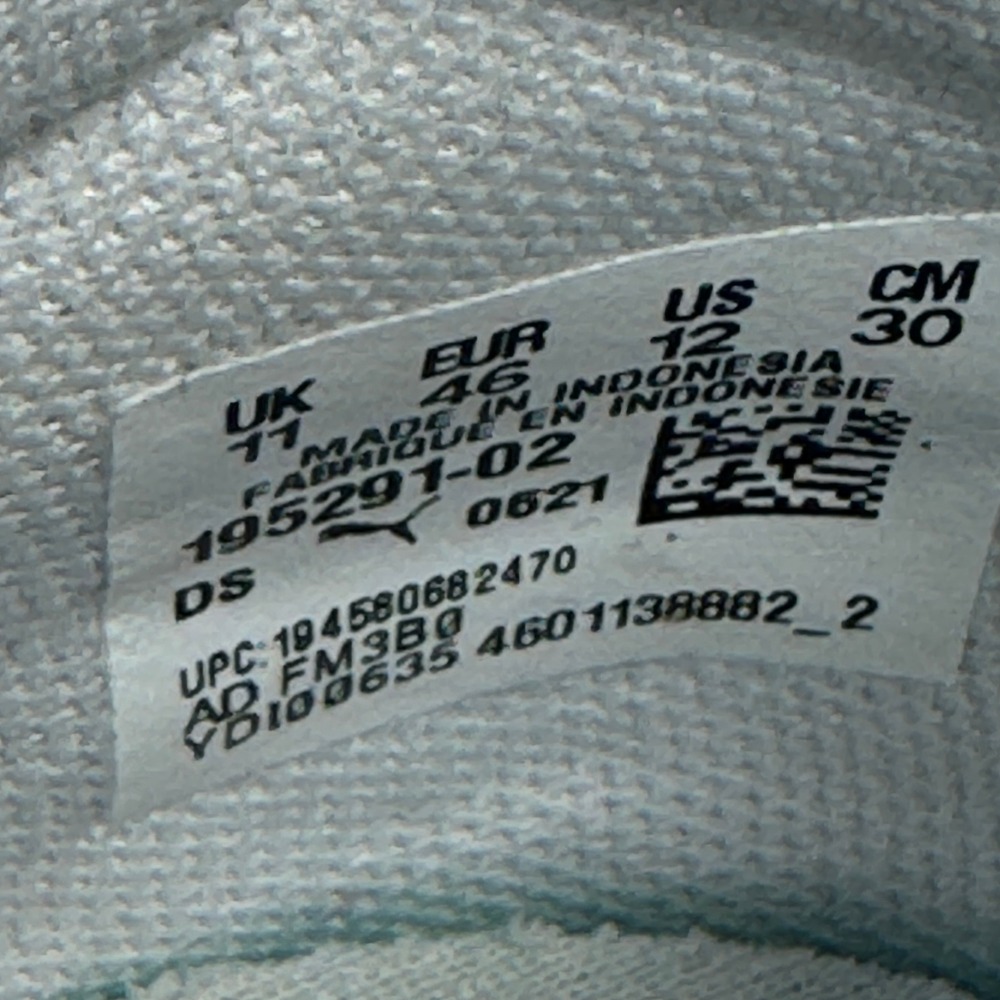 Puma SoftFoam Running Sneakers Men's Size 12‎ White Mesh Athletic Shoes - Picture 9 of 12